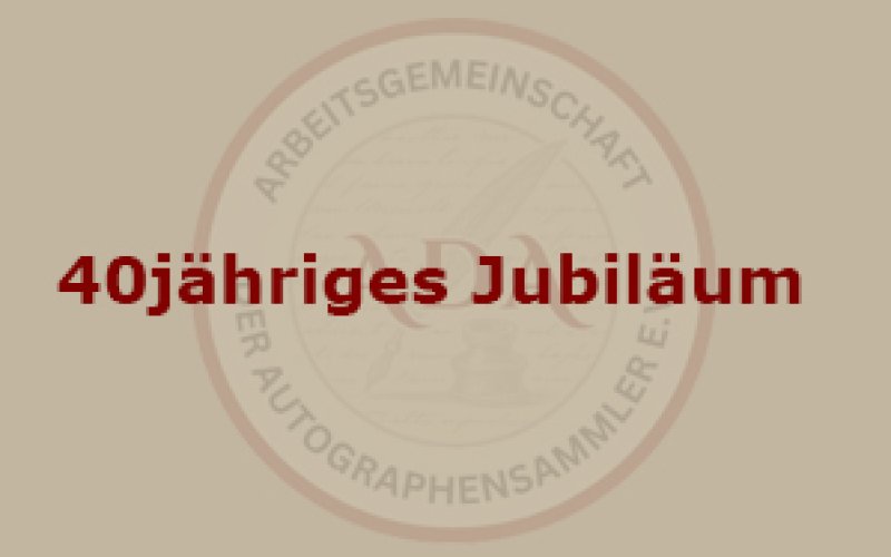 Collage 40-jähriges Jubiläum